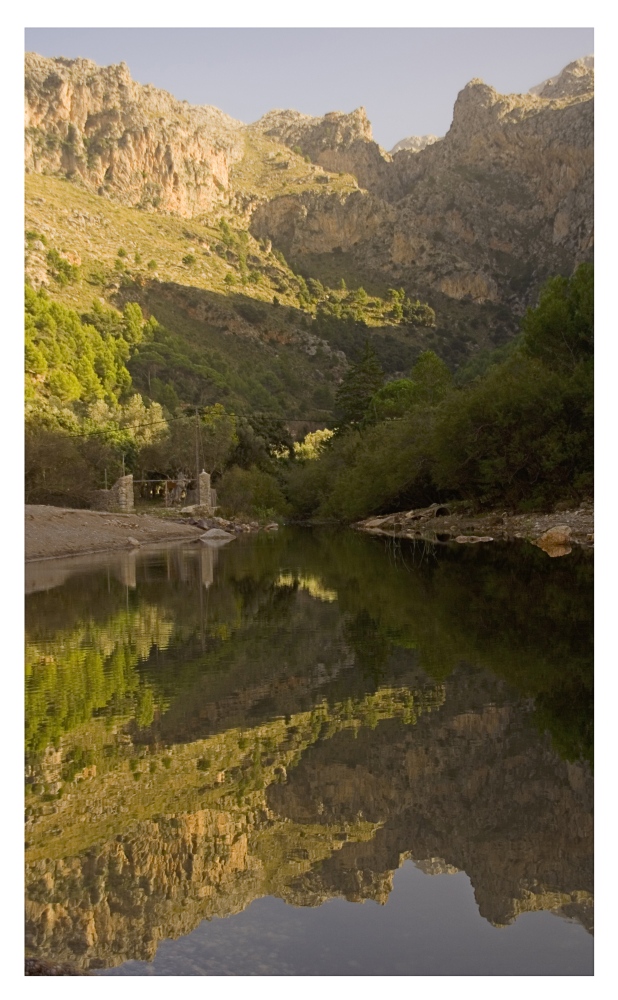 Ein Fluss auf Mallorca