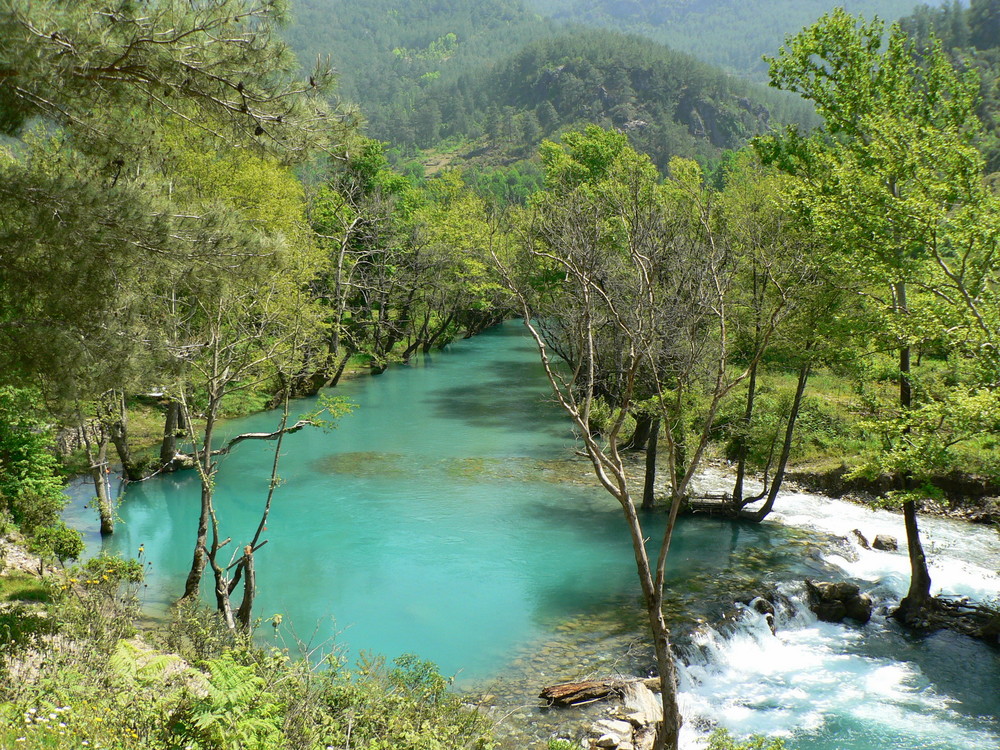 ein Fluss in Alanya