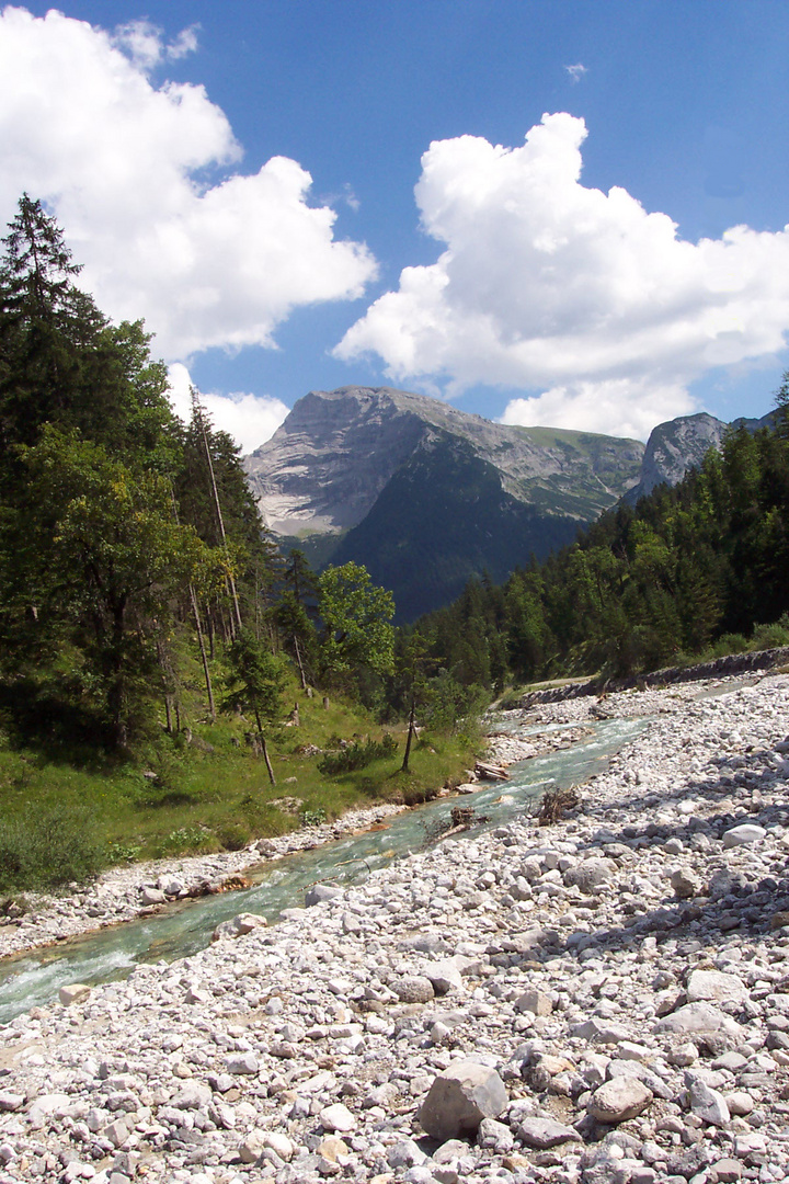 Ein Fluss in Österreich