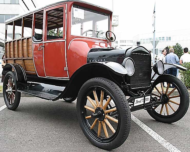 Ein Ford T. "Schmuckstück" seiner Zeit