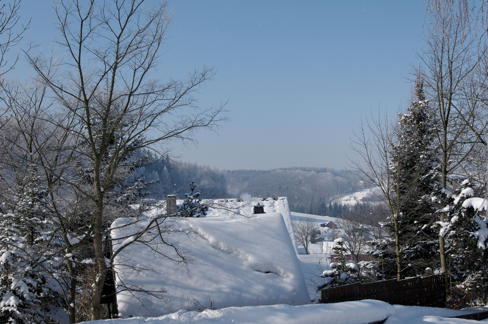 Ein Foto aus schneereichen Tagen