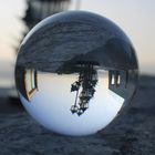 Ein Foto mit den Lensball in Bürgenstock