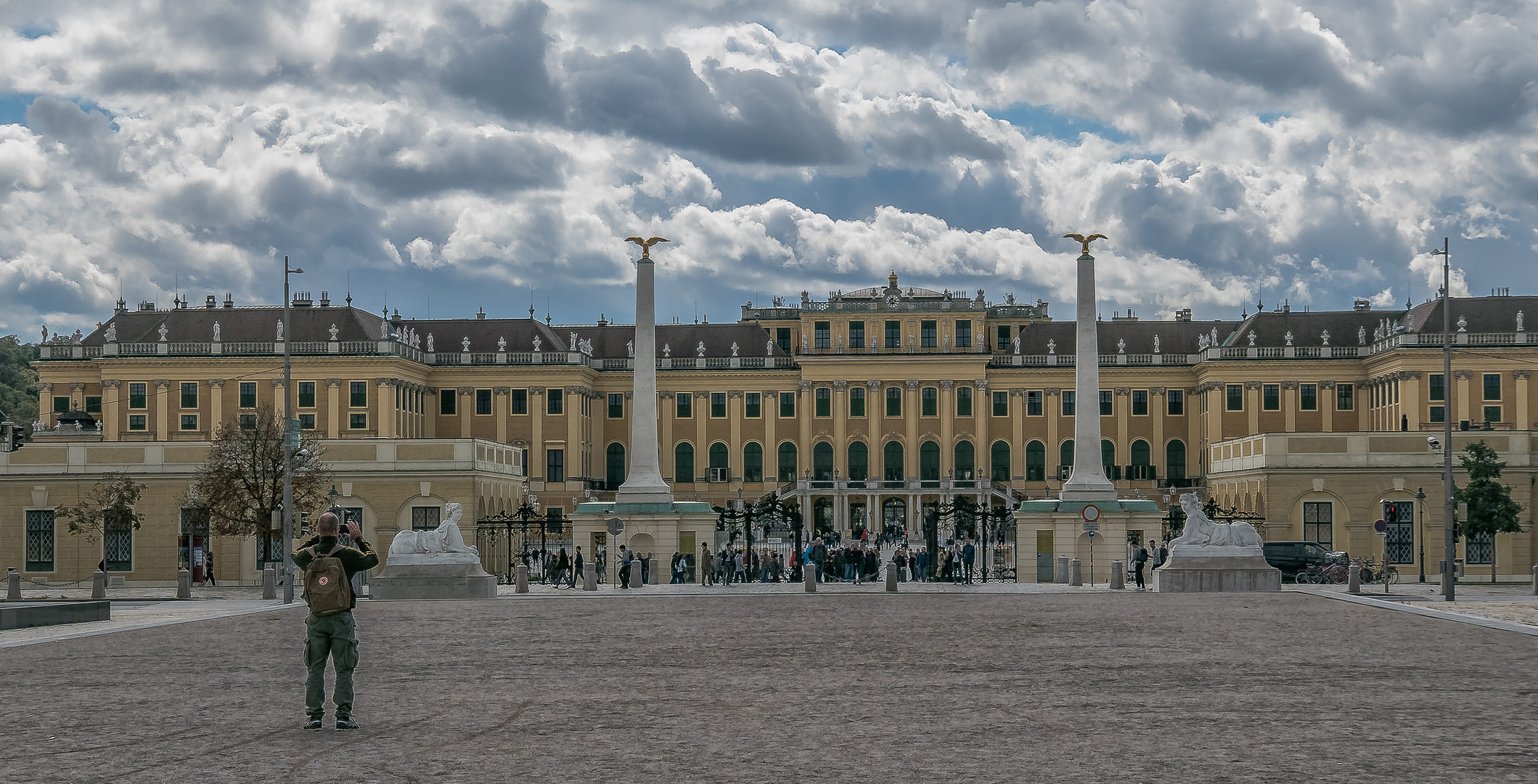 Ein Foto von Schloss Schönbrunn