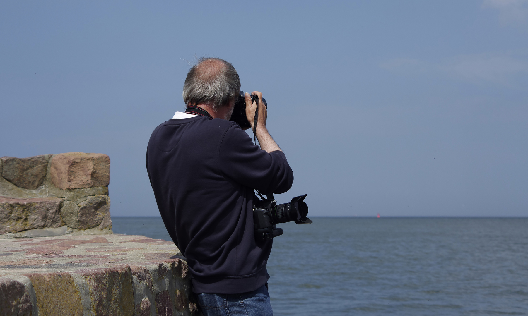 ..ein Fotograf am Meer