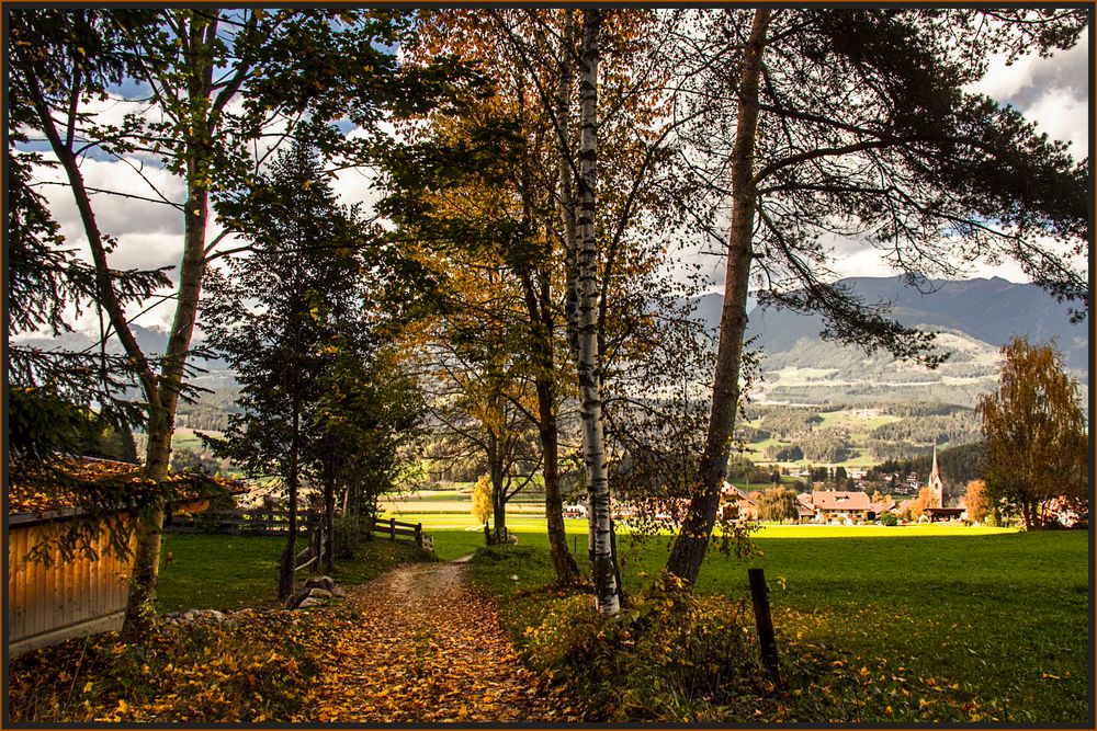 EIN FREUNDLICHER HERBSTTAG