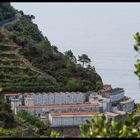 Ein Friedhof in den Terrassen von Cinque Terre