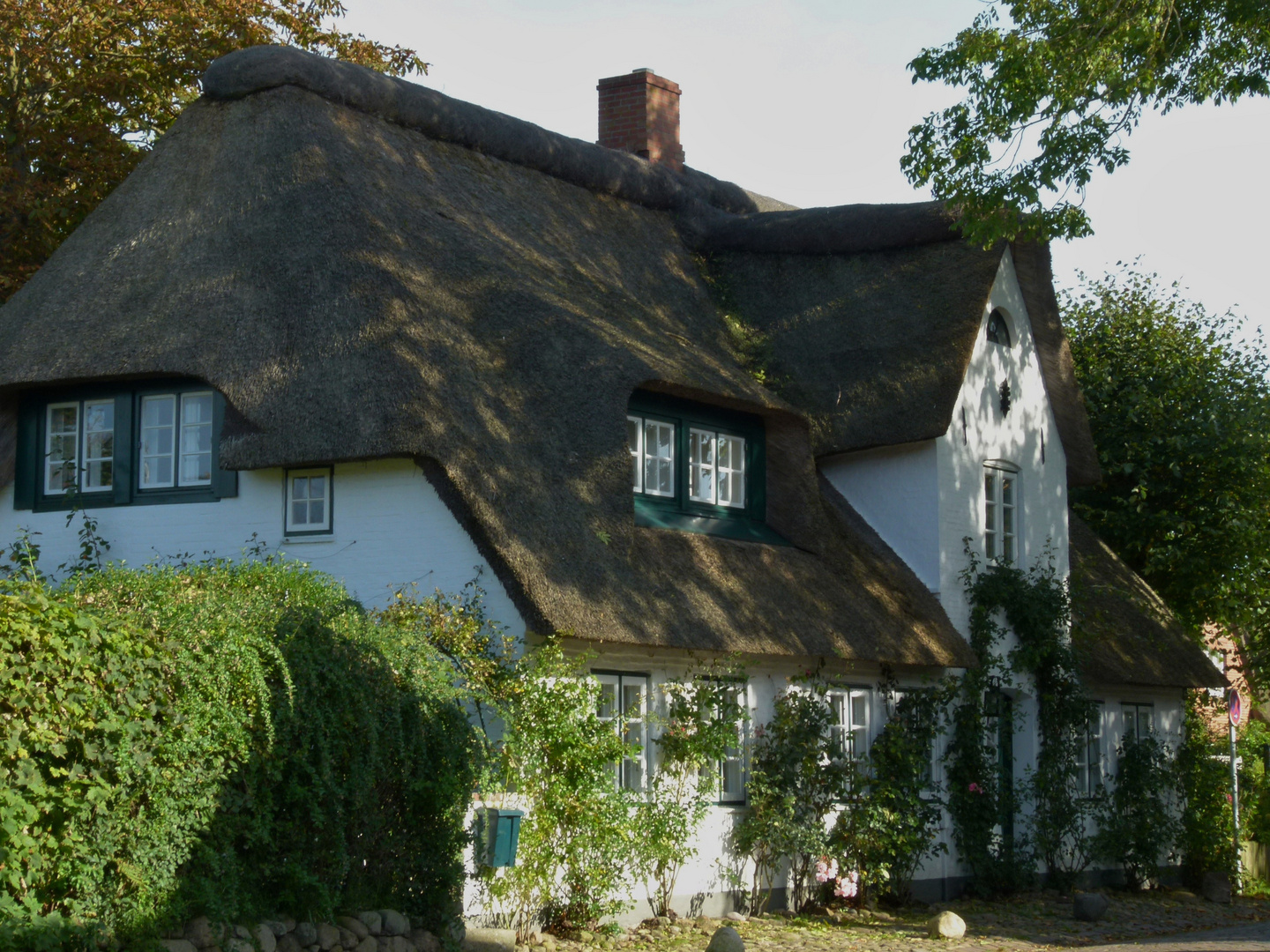 Ein Friesenhaus in Nieblum/Föhr