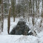 Ein frisch eingeschneites Flüsschen