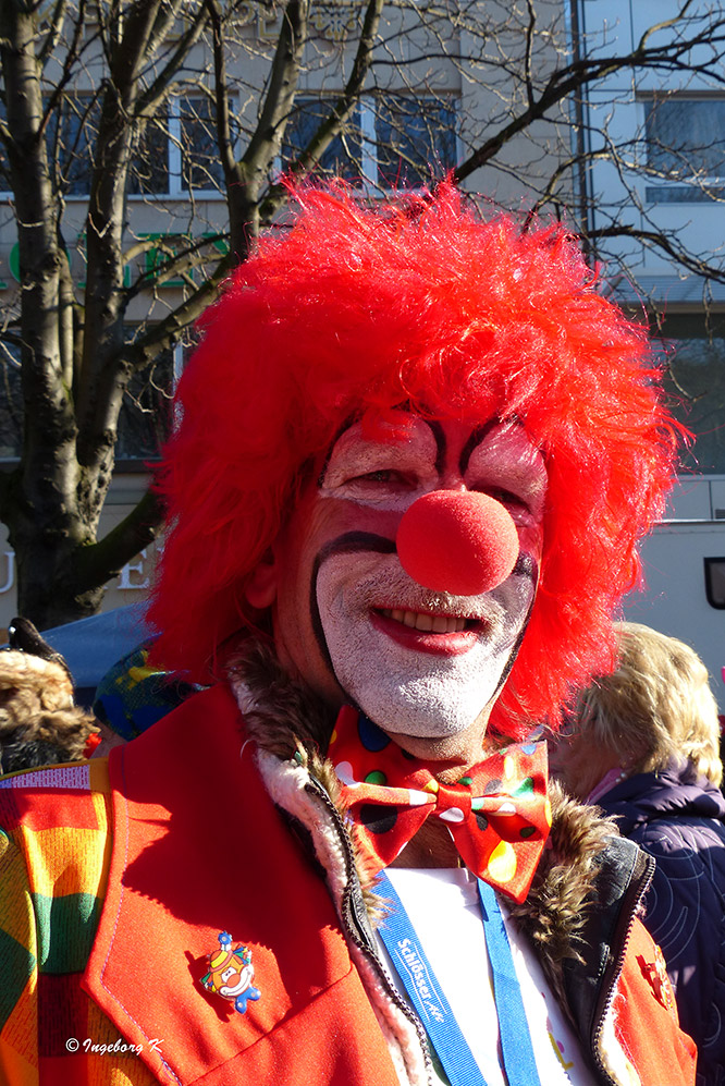 ein fröhlicher Clown