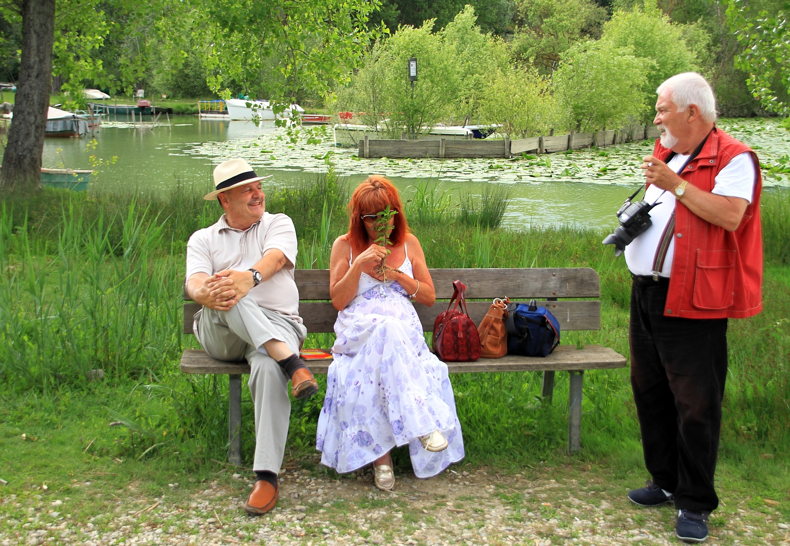 Ein fröhlicher Nachmittag in der Toscana