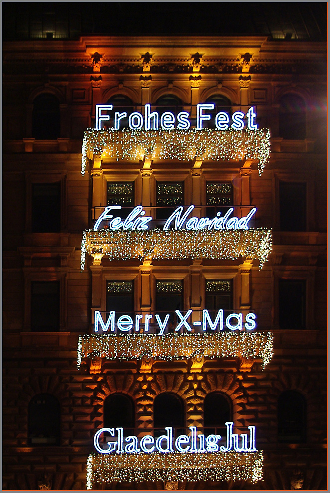 ein frohes Fest ...