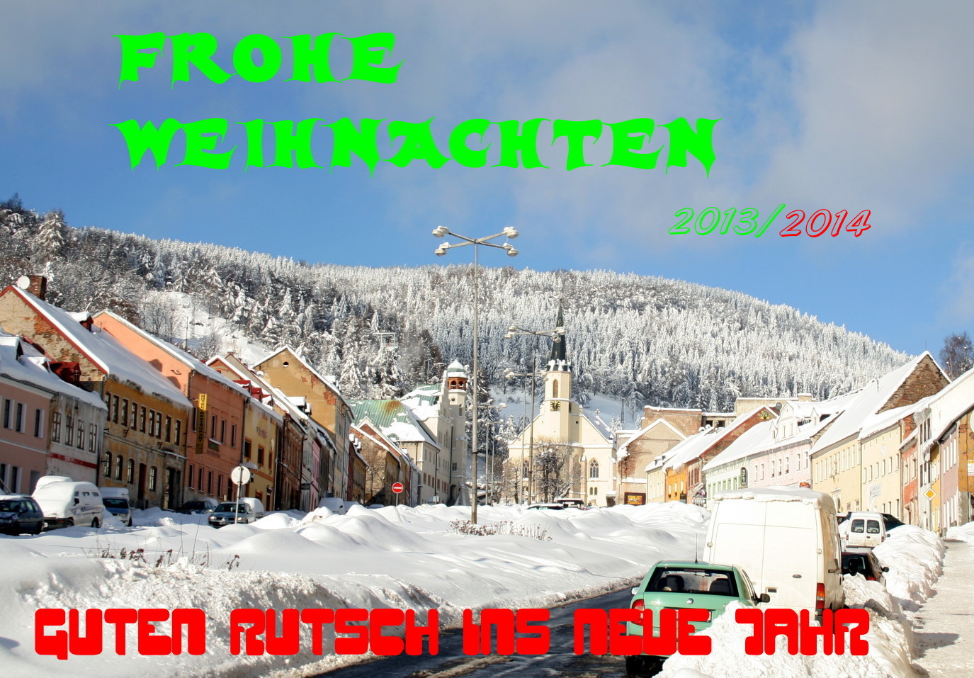 Ein Frohes Fest und guten Rutsch ins Neue Jahr...