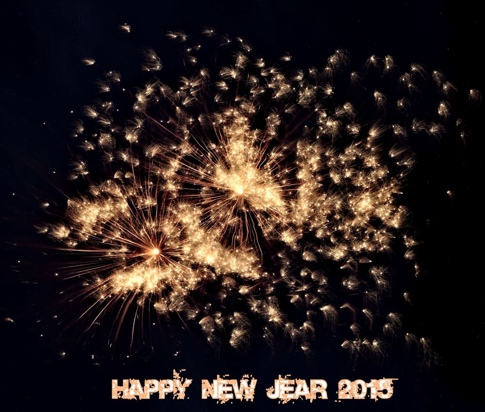 Ein frohes, neues Jahr 2015.....