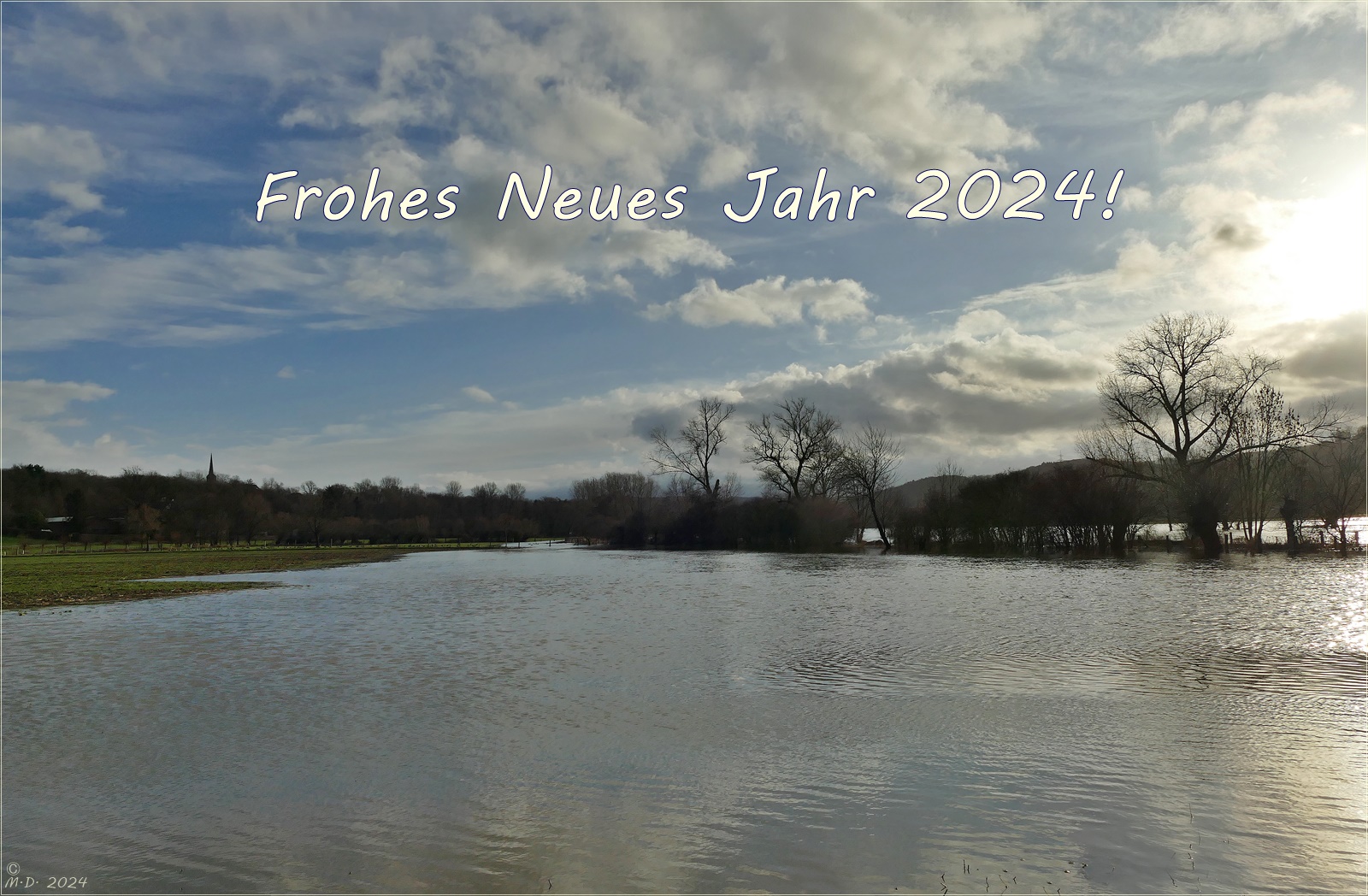 Ein frohes Neues Jahr 2024 ...