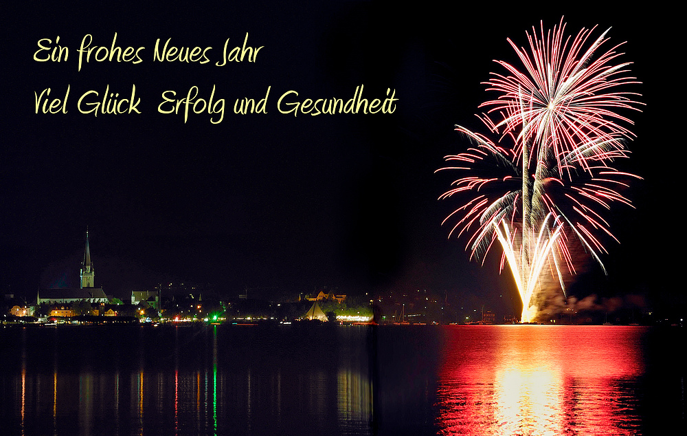 Ein frohes neues Jahr an alle Foto & Bild karten und kalender