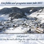 Ein frohes und gesegnetes neues Jahr 2011