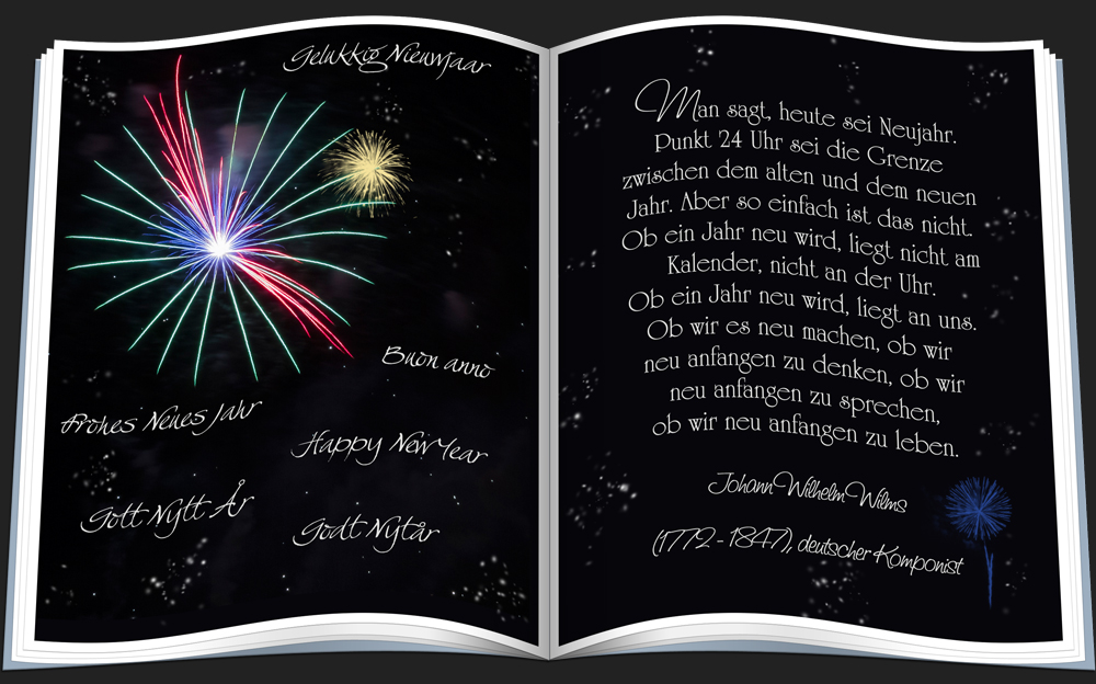EIN FROHES UND GESUNDES NEUES JAHR 2016 Foto &amp; Bild | spezial