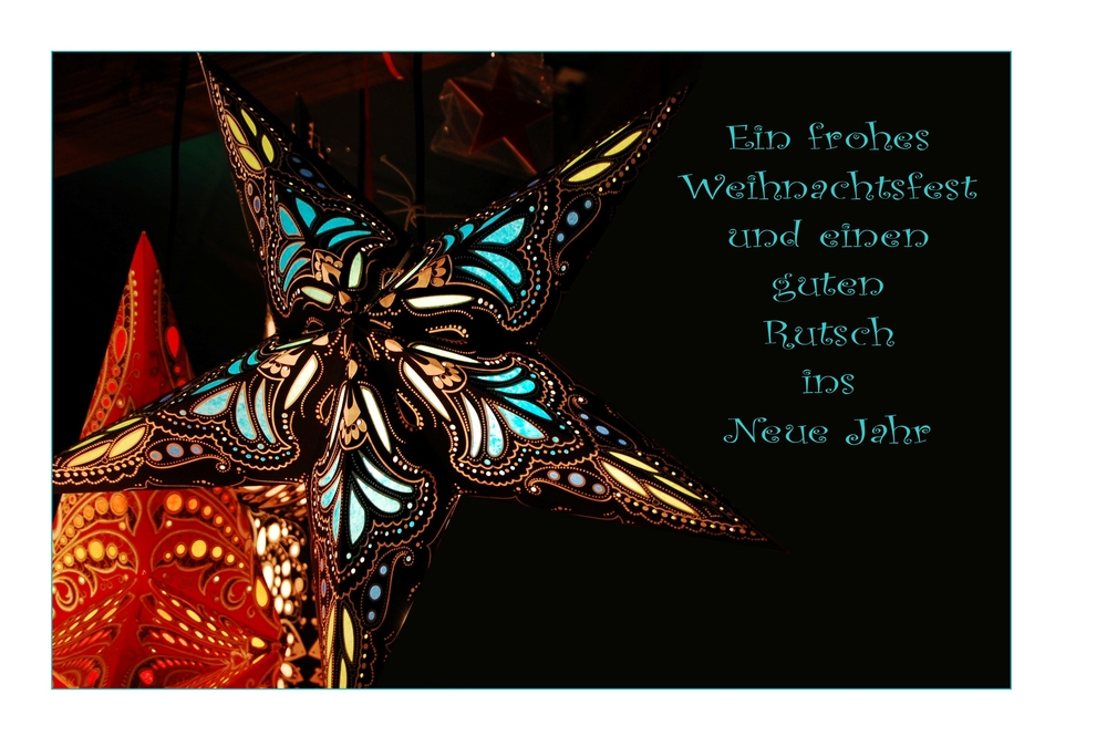 Ein frohes Weihnachtsfest wünsche ich euch allen..... Foto & Bild gratulation und feiertage