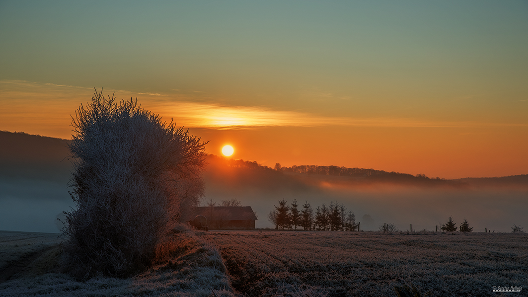 Ein frostiger Herbstmorgen