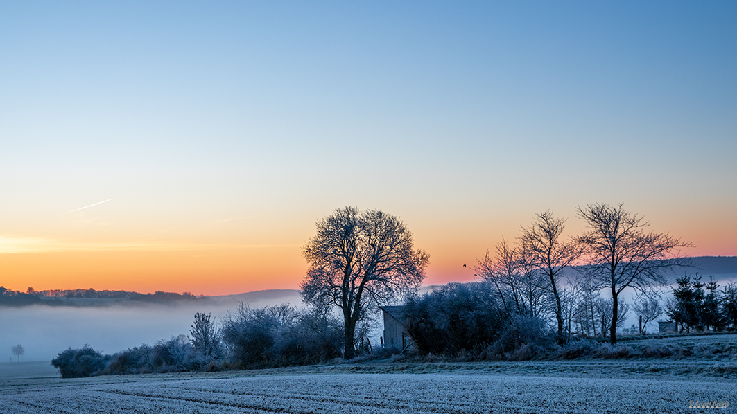 Ein frostiger Herbstmorgen