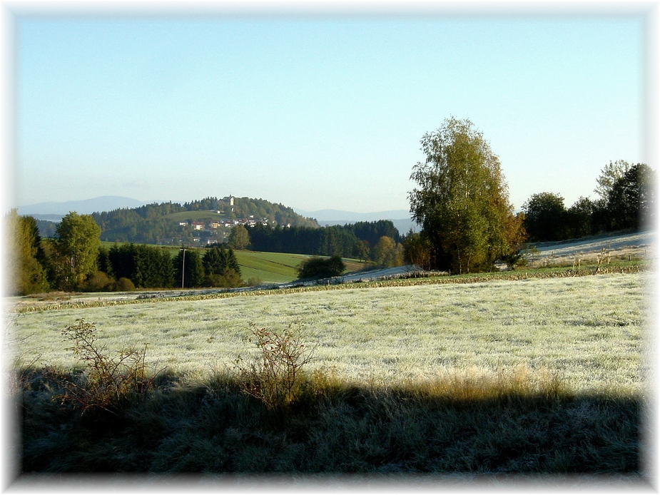 Ein frostiger Morgen . . .