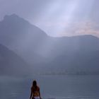 Ein Frühlingsabend am Walchensee nach einem Gewitter!