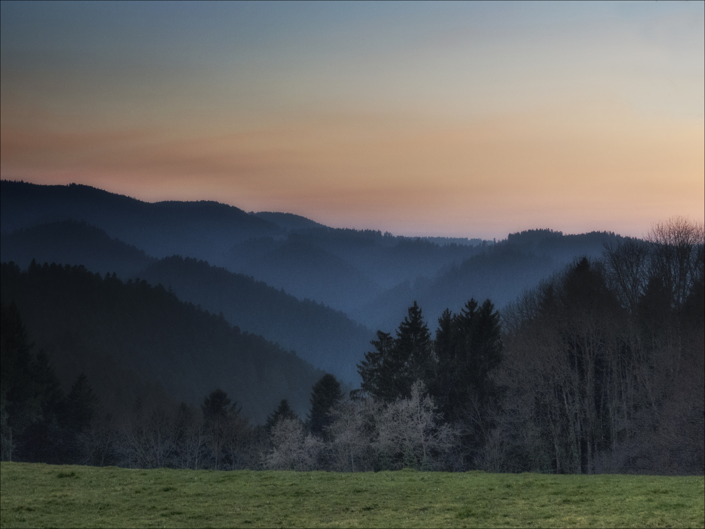  Ein Frühlingsabend auf den Schwarzwaldhöhen