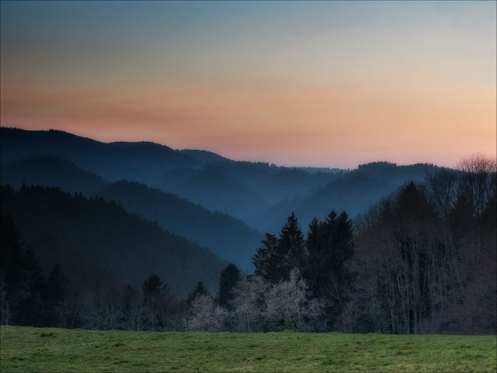  Ein Frühlingsabend auf den Schwarzwaldhöhen