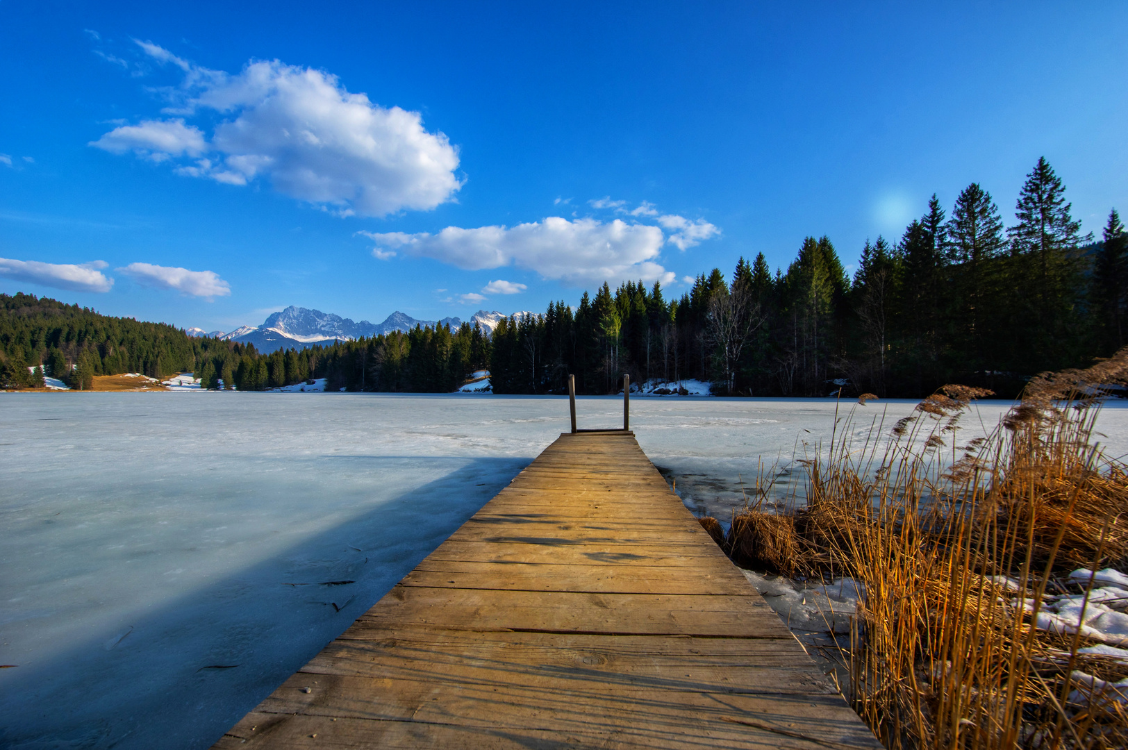 ....ein ,, Frühlingstag,, am Geroldsee...