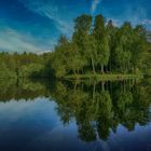 Ein Frühlingstag am See