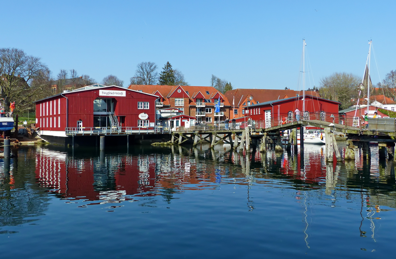 Ein Frühlingstag in Eckernförde