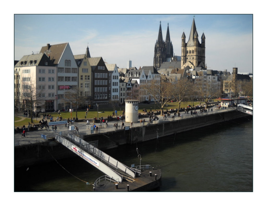 Ein Frühlingstag in Köln 1