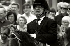 Ein furchtsamer Reitersmann