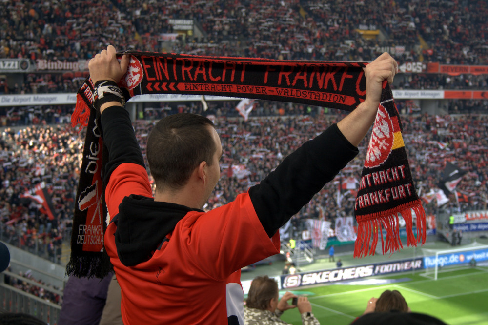 ein Fußballfan