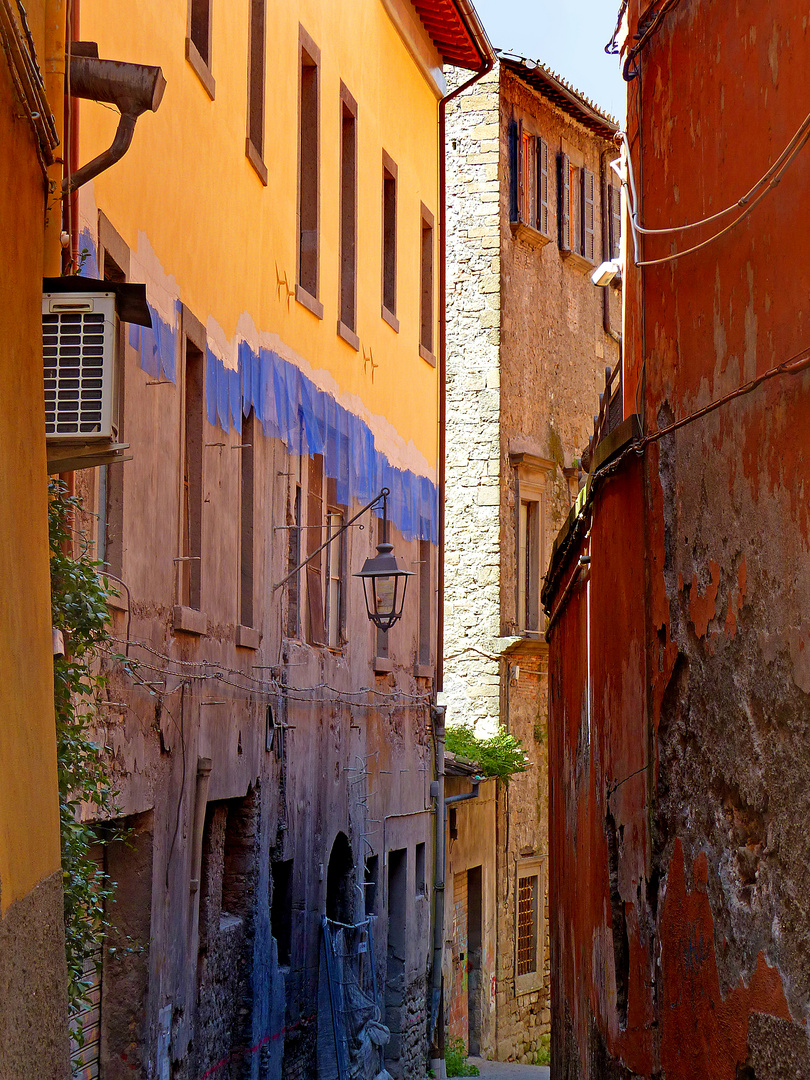 Ein Gässchen in Viterbo