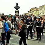 Ein Gang über den Ponte Vecchio