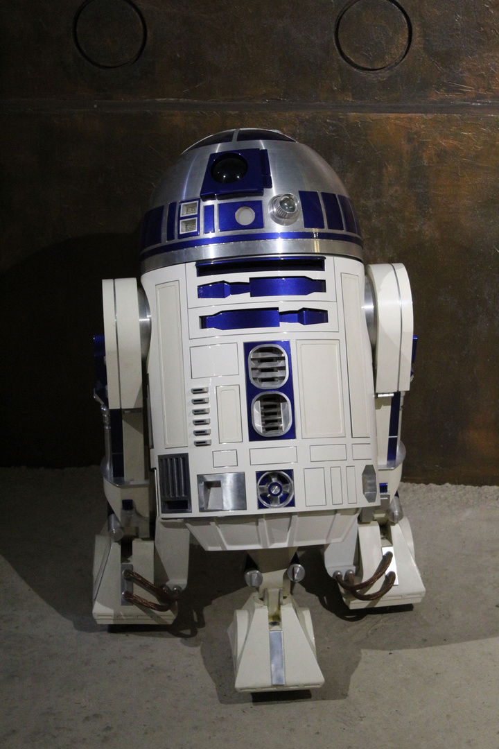 ein ganz besonderes Ausstellungstück von R2 D2