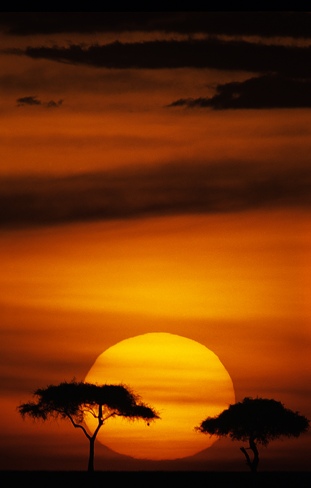 Ein ganz einfacher Sonnenuntergang