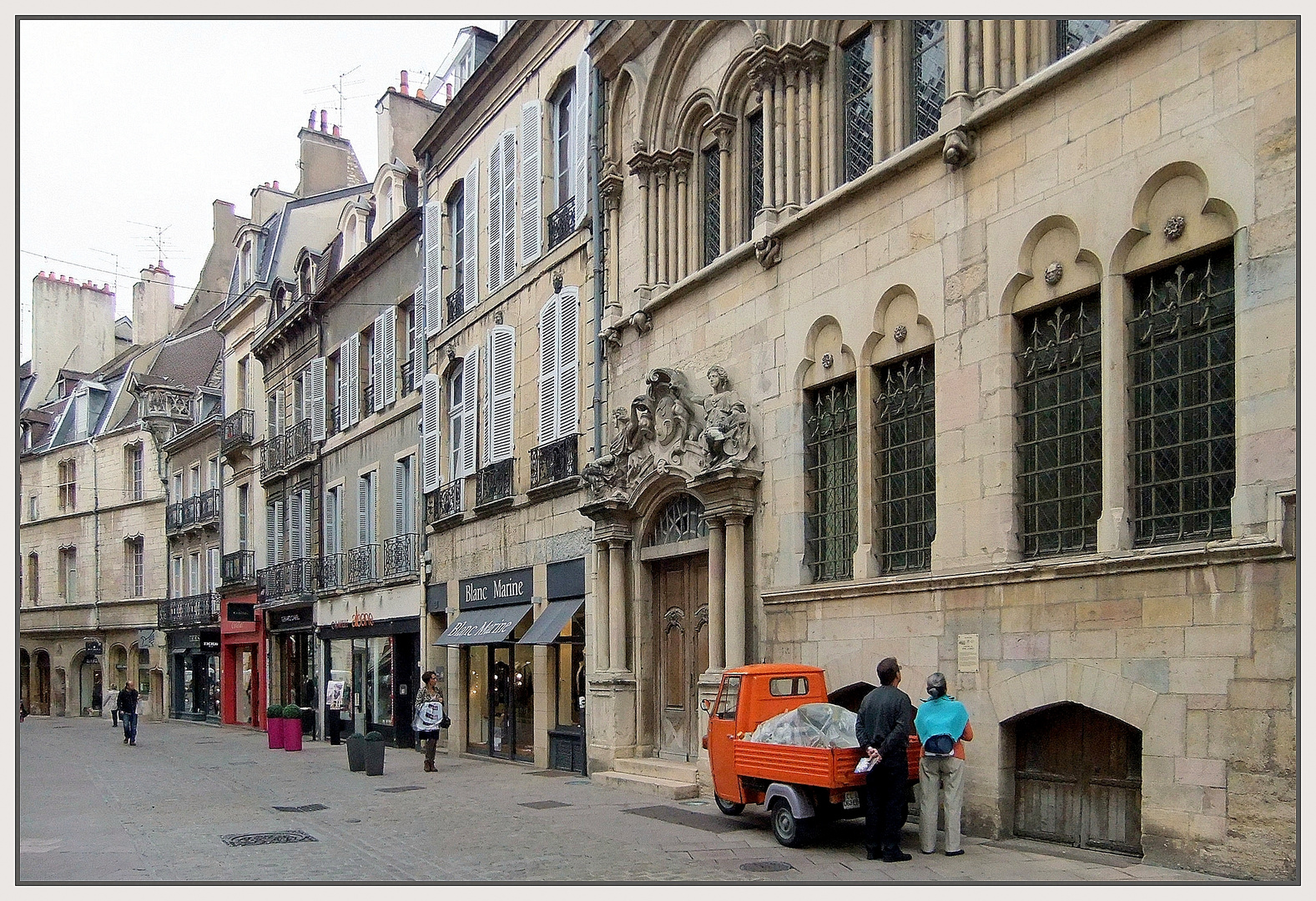 ein ganz normaler Tag in Dijon, Burgund