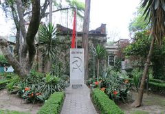 Ein Garten für León Trotsky und Natalia Sedova in Mexiko 1