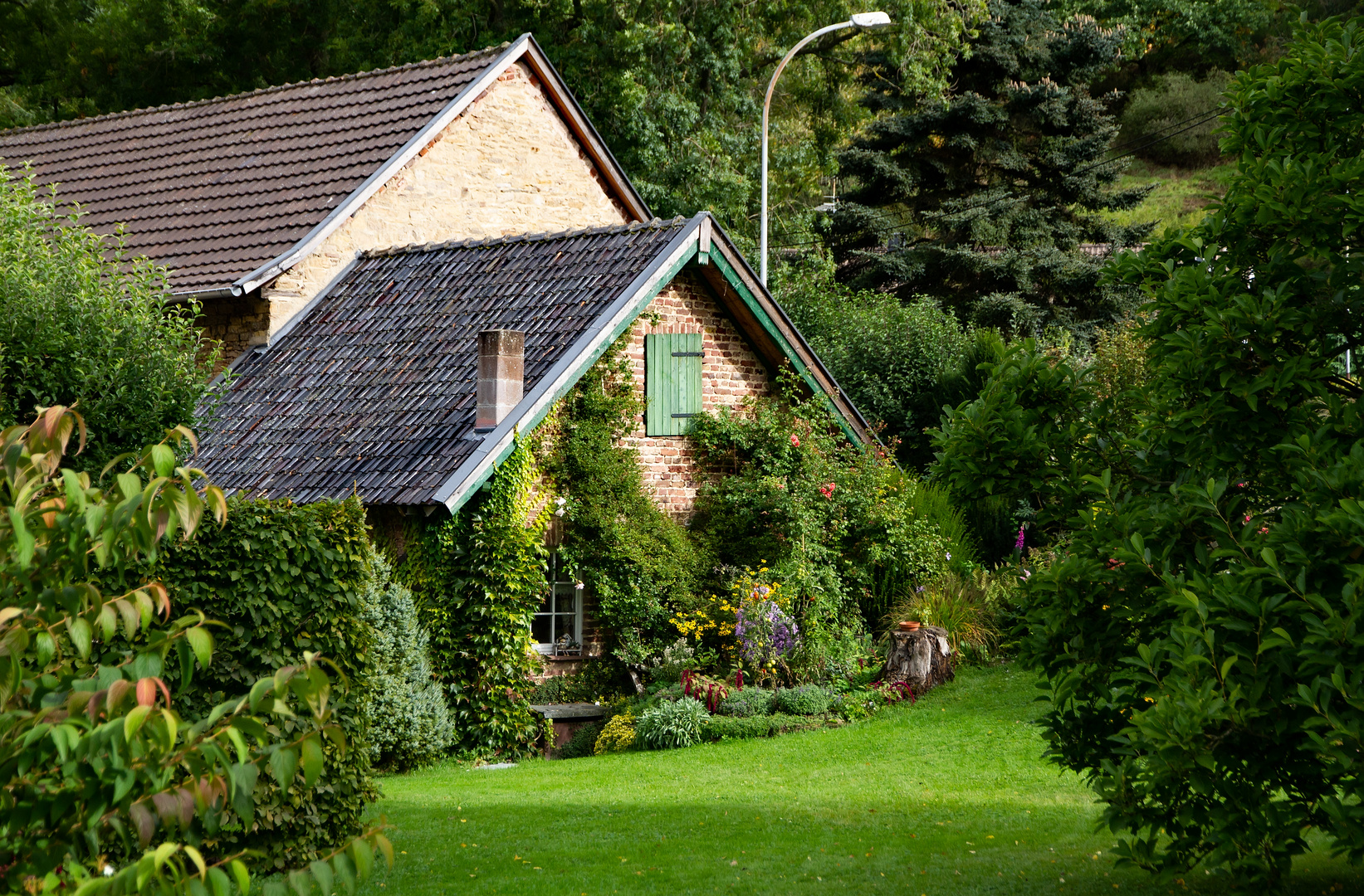 Ein Garten in der Eifel