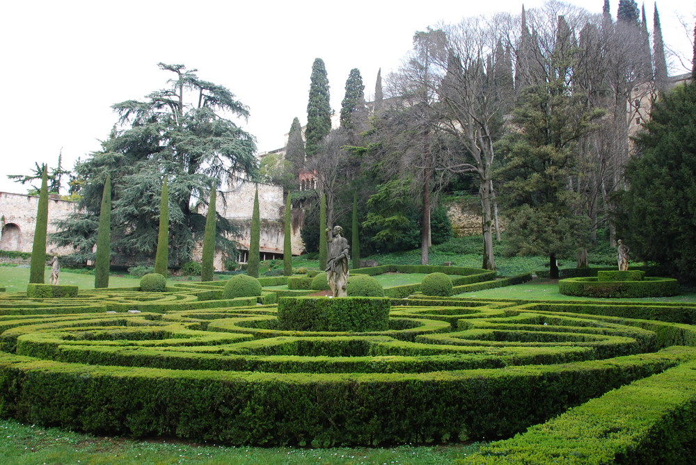 Ein Garten in Verona