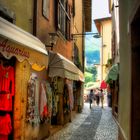 Ein Gasse in Malcesine