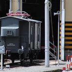 Ein Gedeckter Güterwagen in typisch italienischer Bauart
