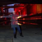 Ein Geist auf der Kokerei Zollverein