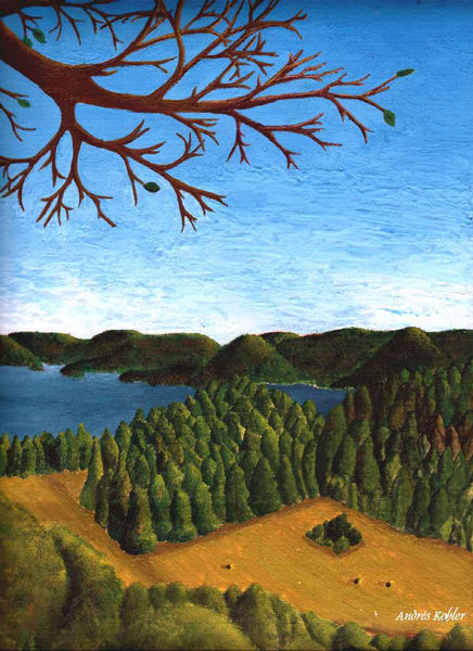 Ein Gemälde der schwedischen Landschaft!
