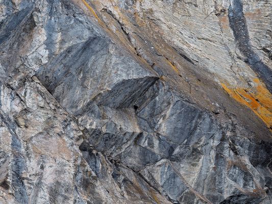 Ein Gemälde von Formen und Farben ...