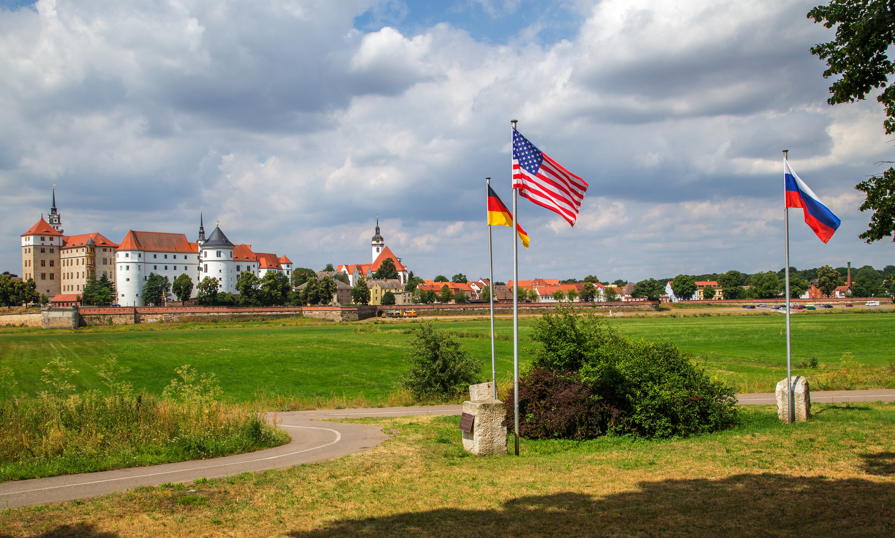 Ein geschichtshistorischer Ort an der Elbe .... Torgau.