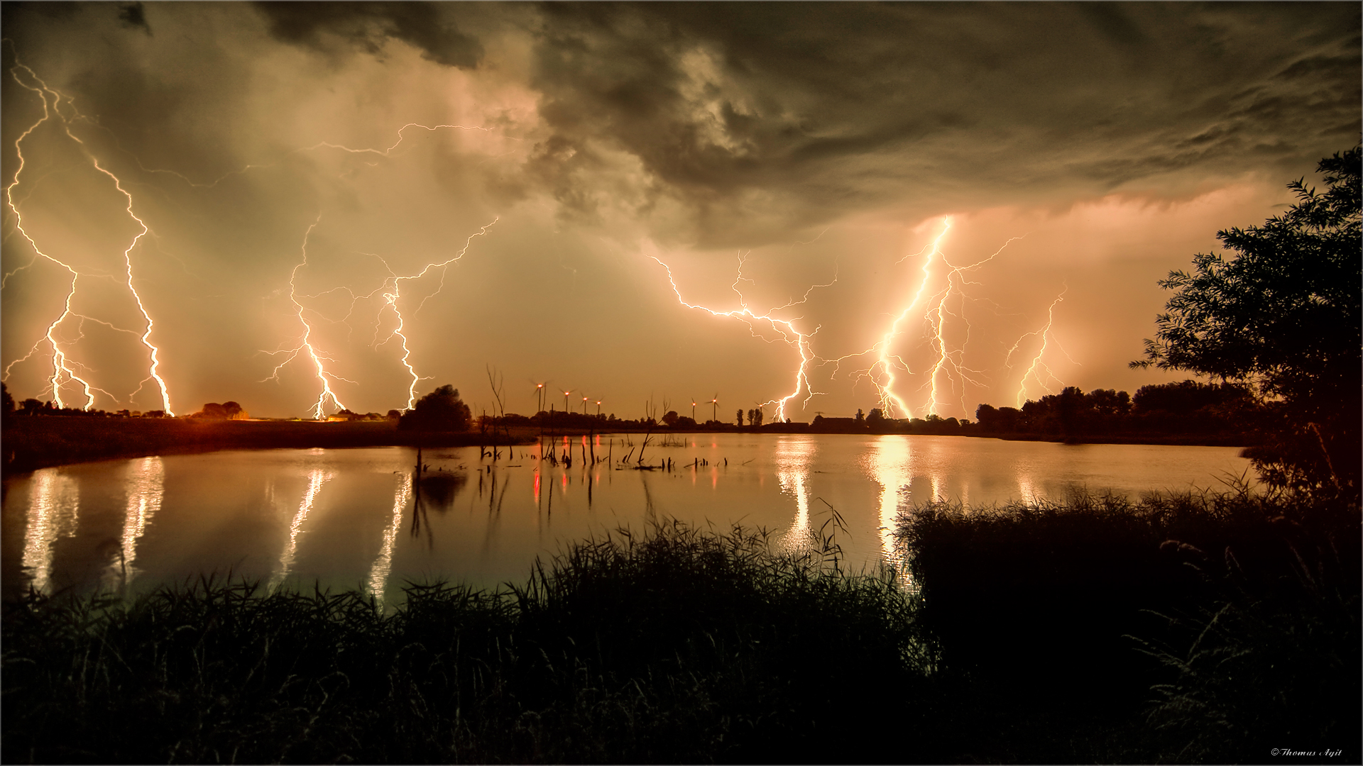 Ein Gewitter