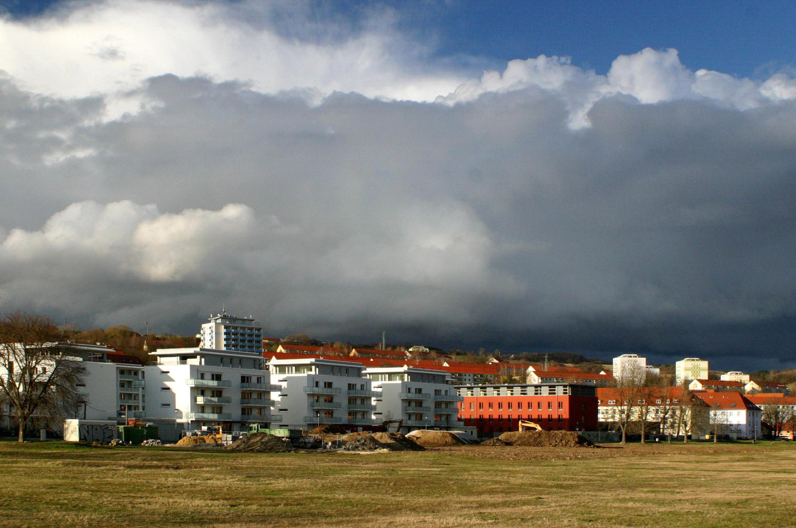 Ein Gewitter im Anmarsch